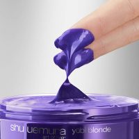 Shu Uemura Yubi Blonde  anti-brass purple balm haarmasker 200ml - Afbeelding 2