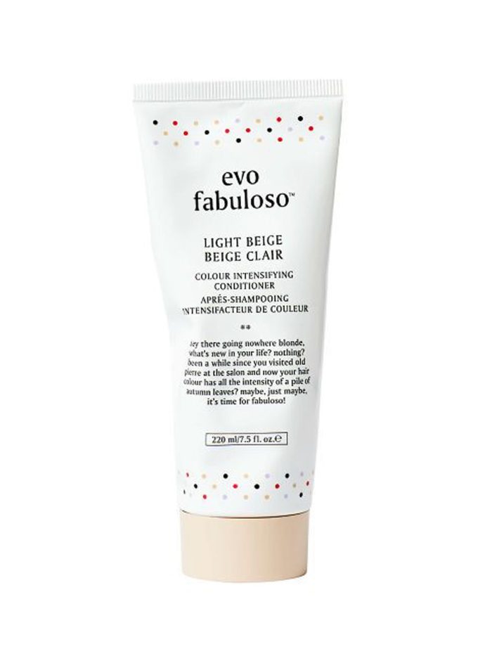 EVO Fabuloso Light Beige Colour Intensifying Conditioner 220ml