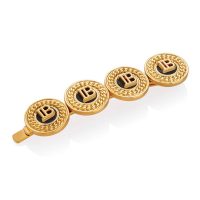 Balmain 18k Gold Plated Hair Slide