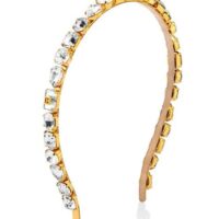 Balmain Eclat Headband Small Silver/Gold