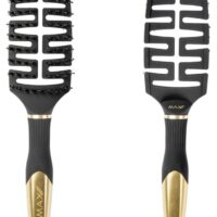 Max Pro Detangler haaMax Pro Detangler Haarborstel - Gold - Afbeelding 2