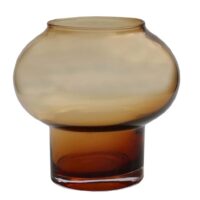 Drino S amber Ø20 x H20,5 cm Vase the world - Afbeelding 2