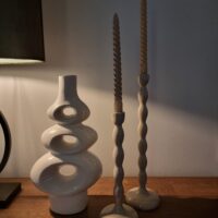 lifestyle Home Collection Mulan vase White L - Afbeelding 4