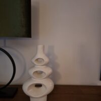 lifestyle Home Collection Mulan vase White L - Afbeelding 2