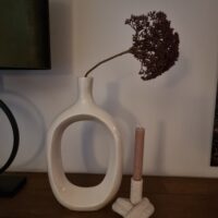 Poca vase White small merk Lifestyle Home collection - Afbeelding 3