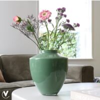 Vase The World Tugela S pastelgroen Ø24,5 x H29