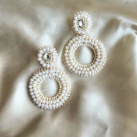 Harper Earrings - light beige - Afbeelding 2