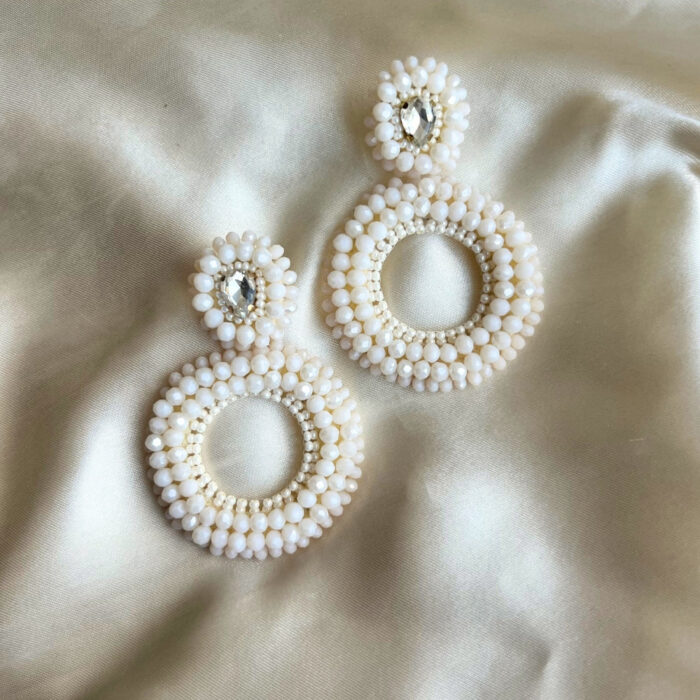 Harper Earrings - light beige - Afbeelding 2