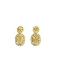 Small Ella Shine Earrings - butter yellow